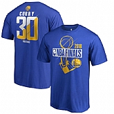 Golden State Warriors Stephen Curry Fanatics Branded 2018 NBA Finals Bound Player Name & Number T-Shirt Royal,baseball caps,new era cap wholesale,wholesale hats